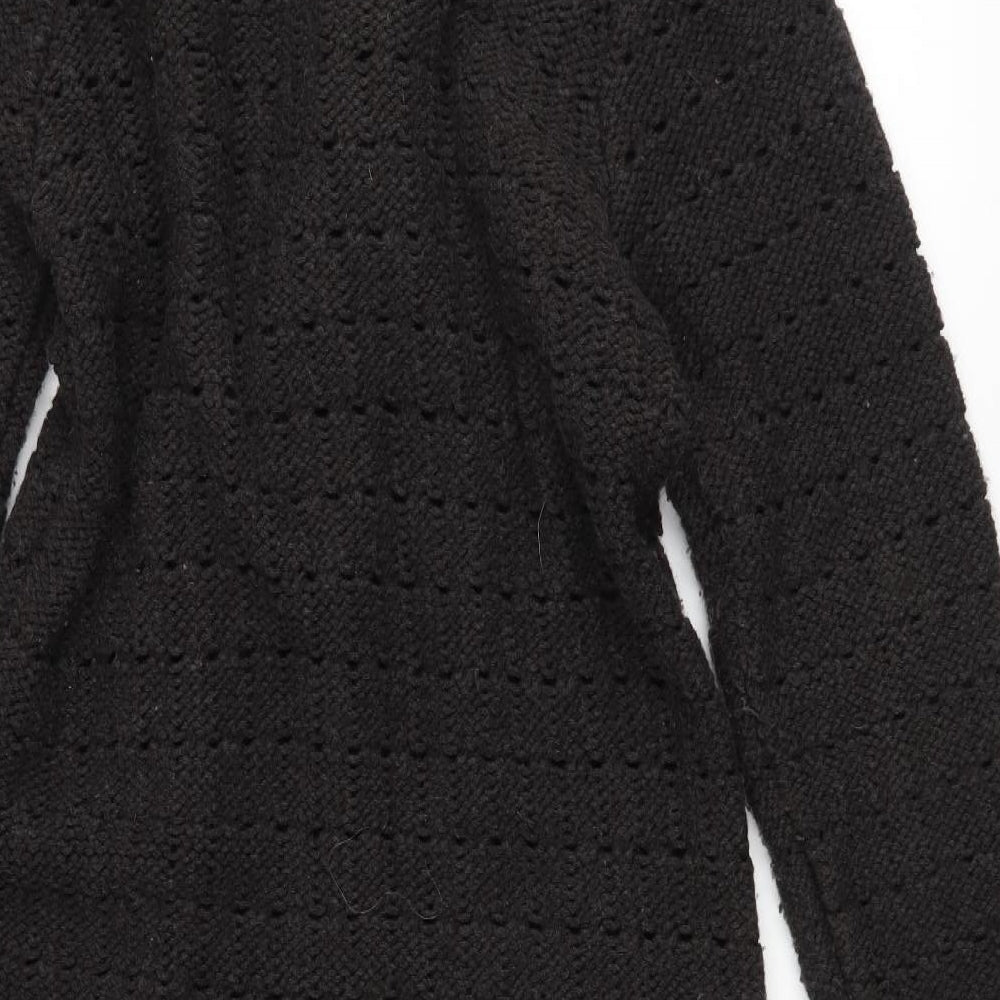 Pomodoro Womens Black   Cardigan Jumper Size 18