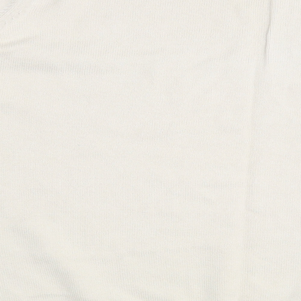 Marks and Spencer Mens Ivory   Pullover Jumper Size XL