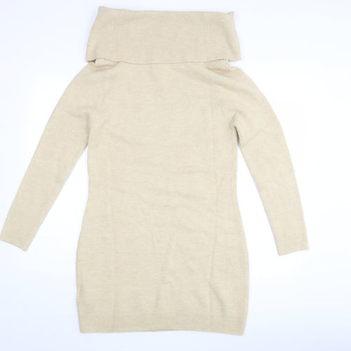 snugg Womens Beige   Jumper Dress  Size 12
