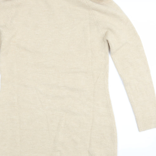 snugg Womens Beige   Jumper Dress  Size 12