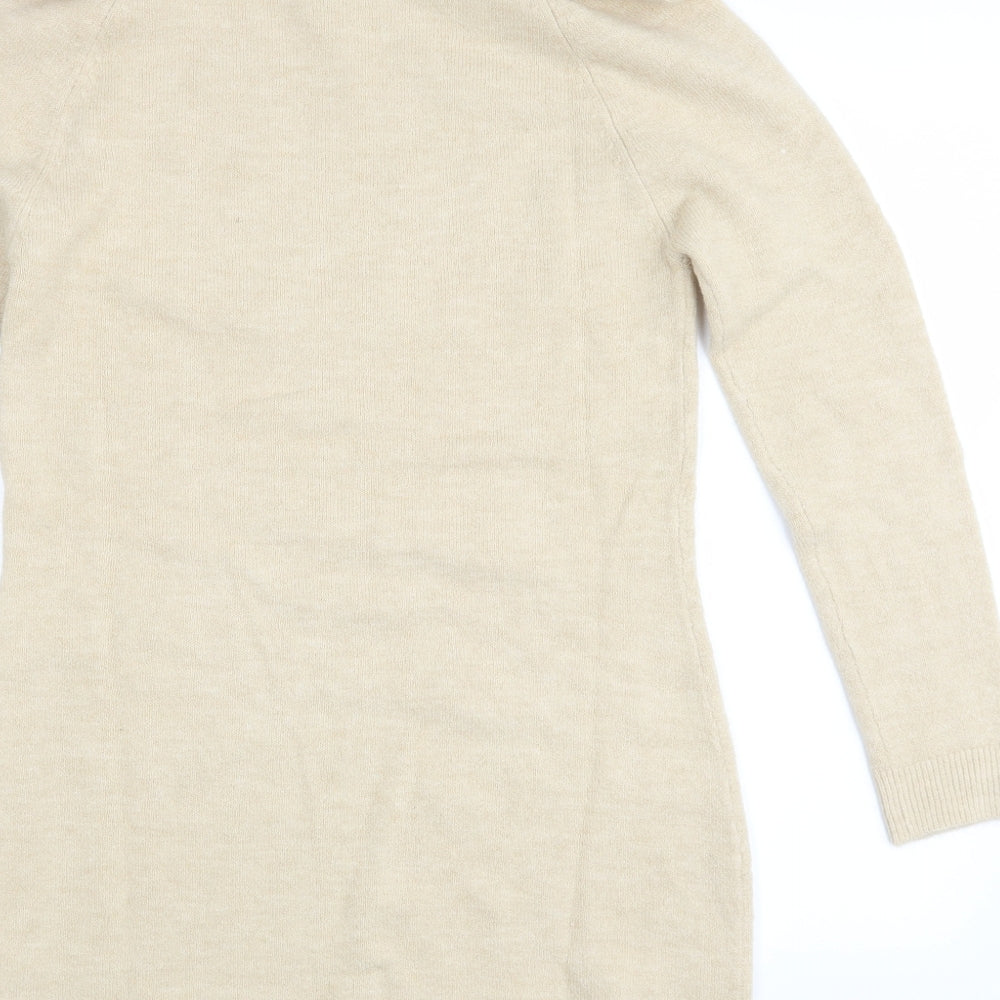 snugg Womens Beige   Jumper Dress  Size 12