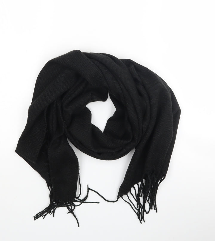 Preworn Womens Black Scarf