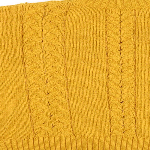 Matalan Womens Yellow   Pullover Jumper Size L
