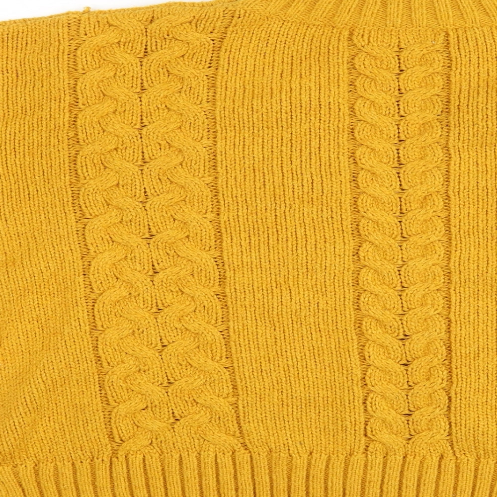 Matalan Womens Yellow   Pullover Jumper Size L