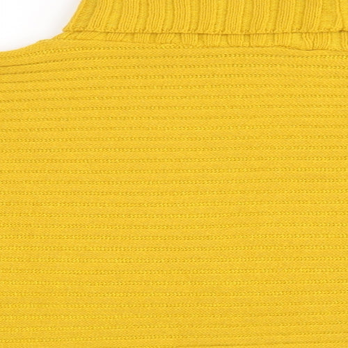 New Look Womens Yellow   Pullover Jumper Size S