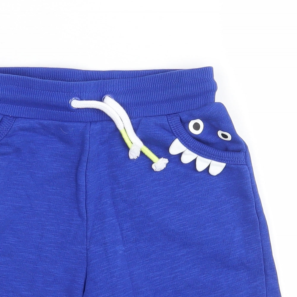 George Boys Blue   Sweat Shorts Size 2-3 Years