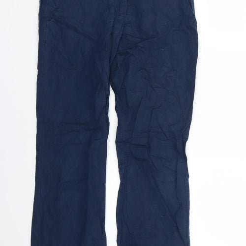 oodii Womens Blue   Trousers  Size 8 L26 in