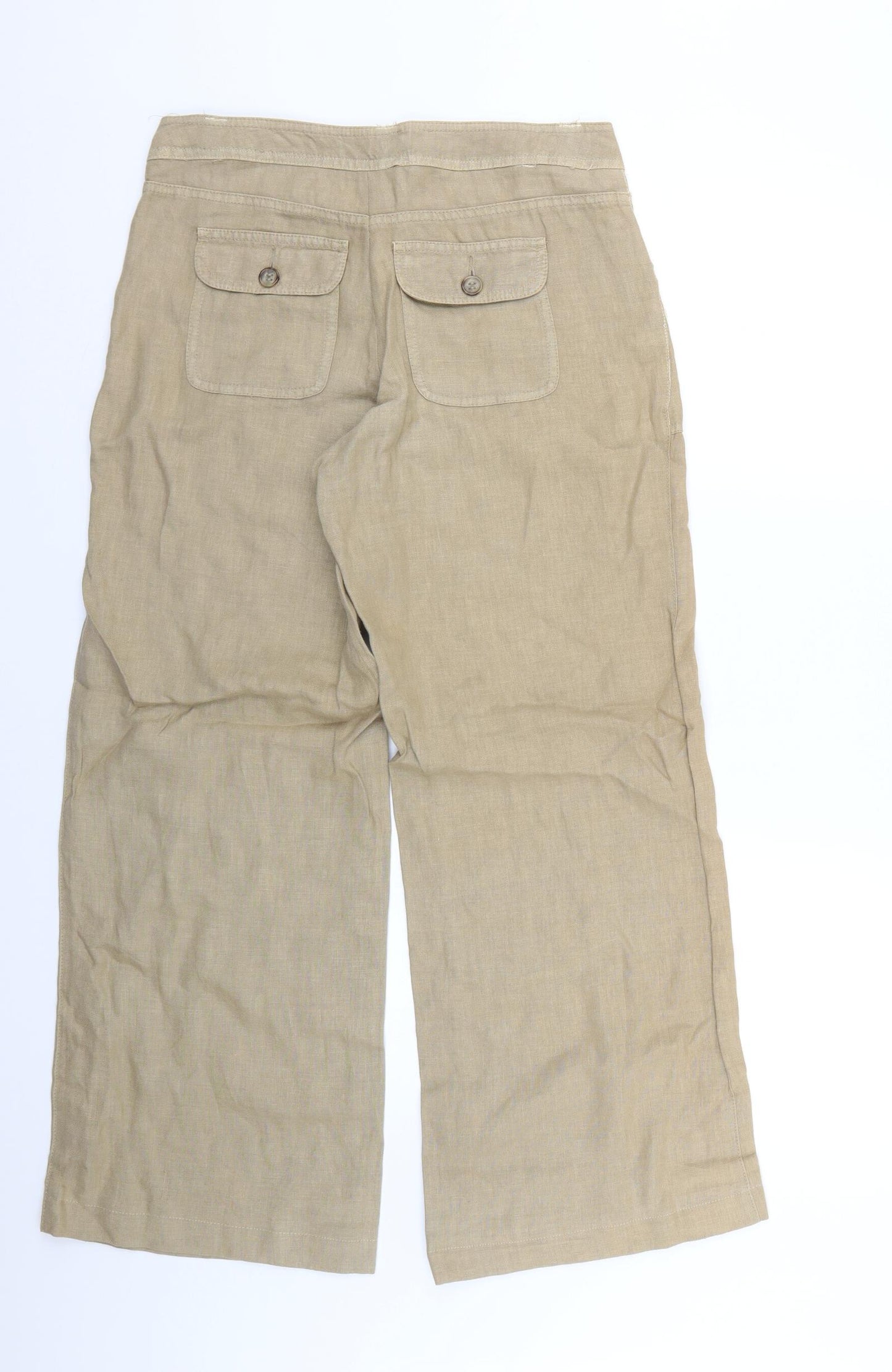 Espirit Womens Beige   Trousers  Size 12 L27 in