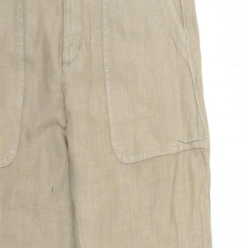 Espirit Womens Beige   Trousers  Size 12 L27 in