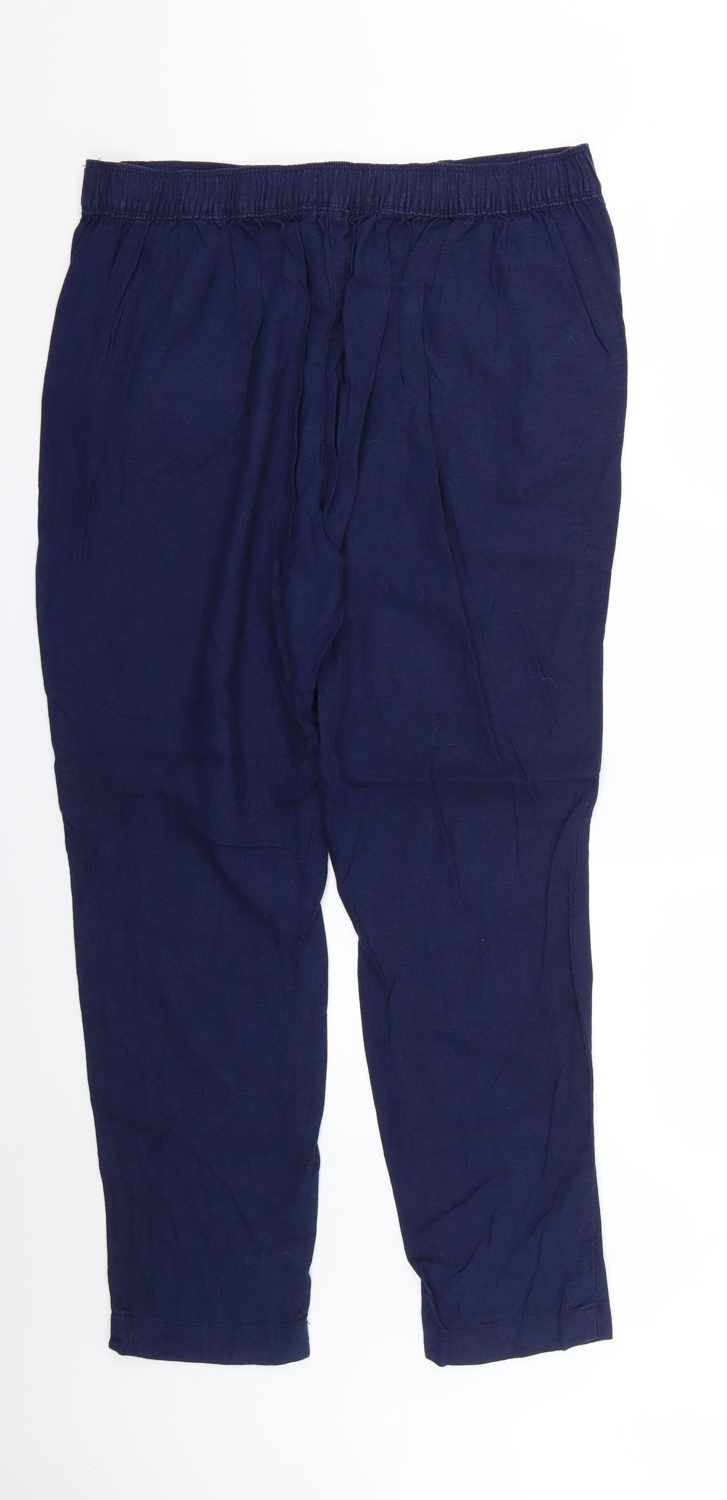 TU Womens Blue   Trousers  Size 18 L25 in