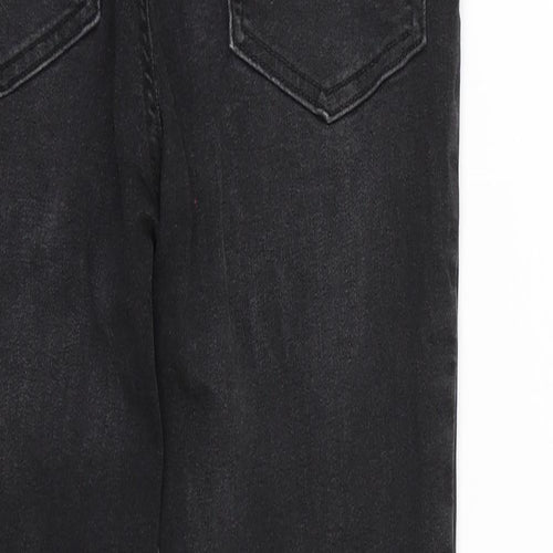 Denim & Co. Womens Black   Skinny Jeans Size 12 L25 in