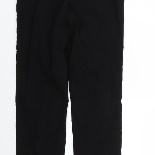 George Girls Black   Cropped Trousers Size 13 Years