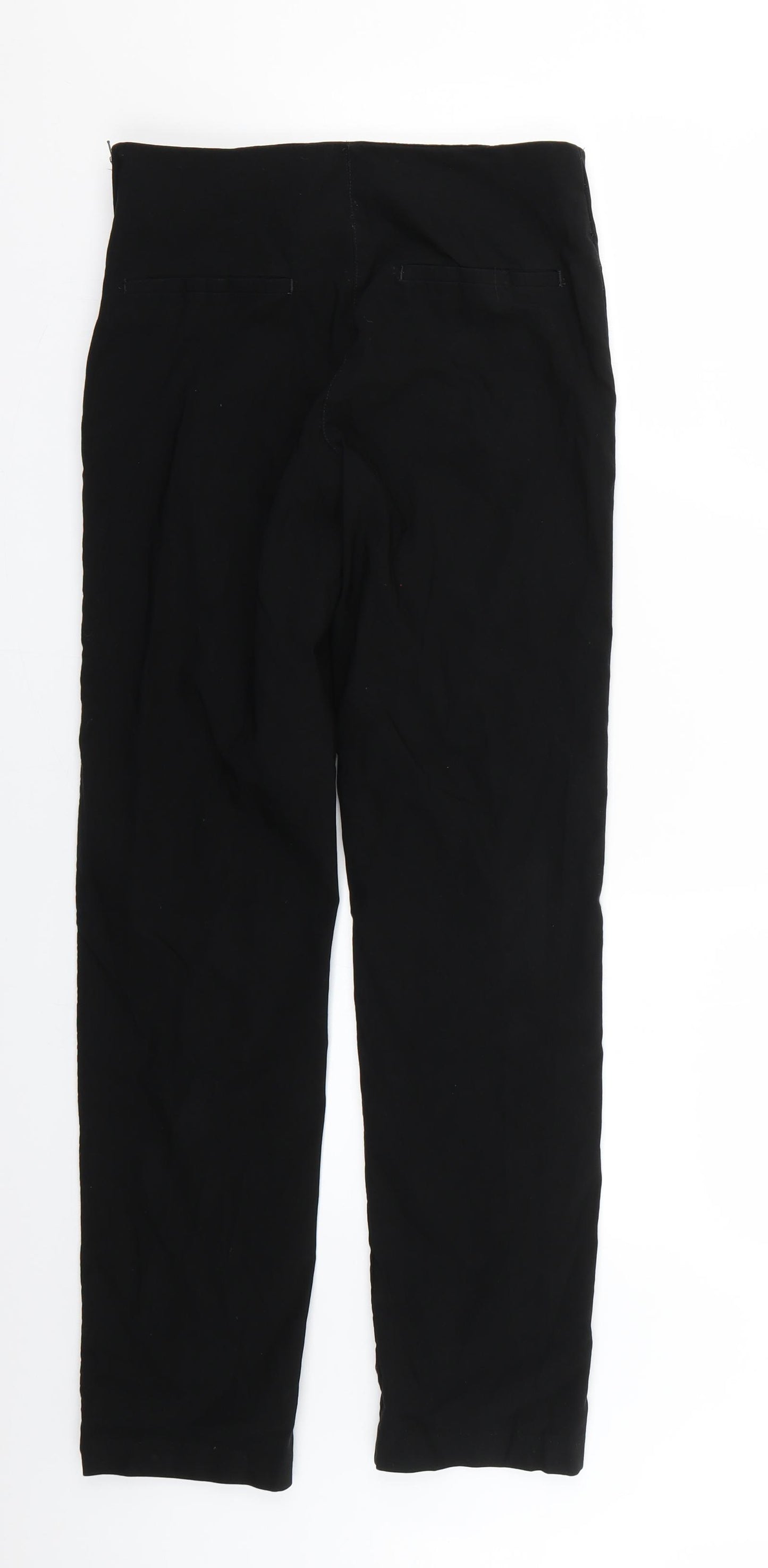 George Girls Black   Cropped Trousers Size 13 Years