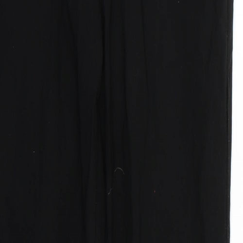 George Girls Black   Cropped Trousers Size 13 Years