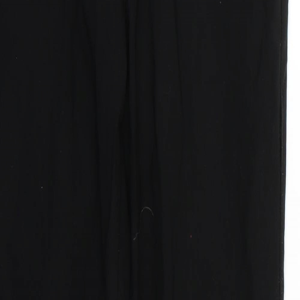 George Girls Black   Cropped Trousers Size 13 Years