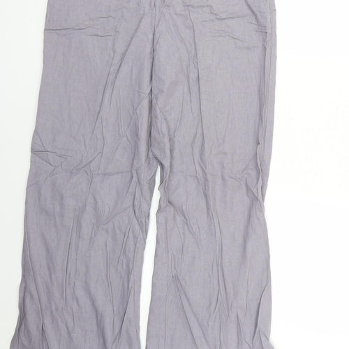 F&F Womens Grey   Trousers  Size 14 L28 in
