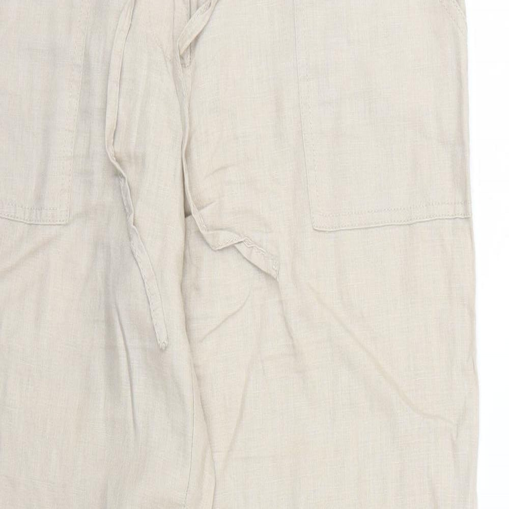Atmosphere Womens Beige   Trousers  Size 10 L30 in