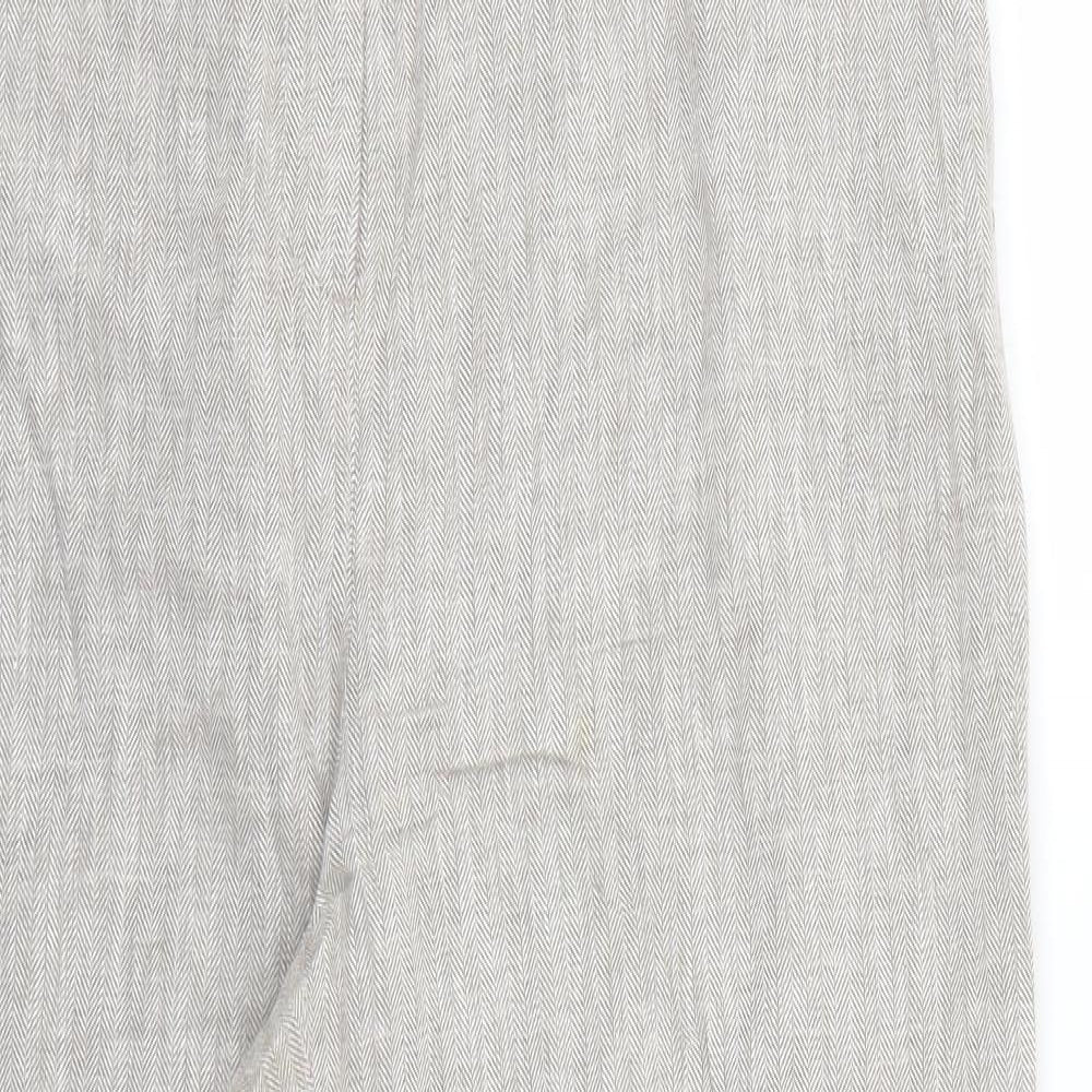 BHS Womens Beige   Trousers  Size 14 L26 in