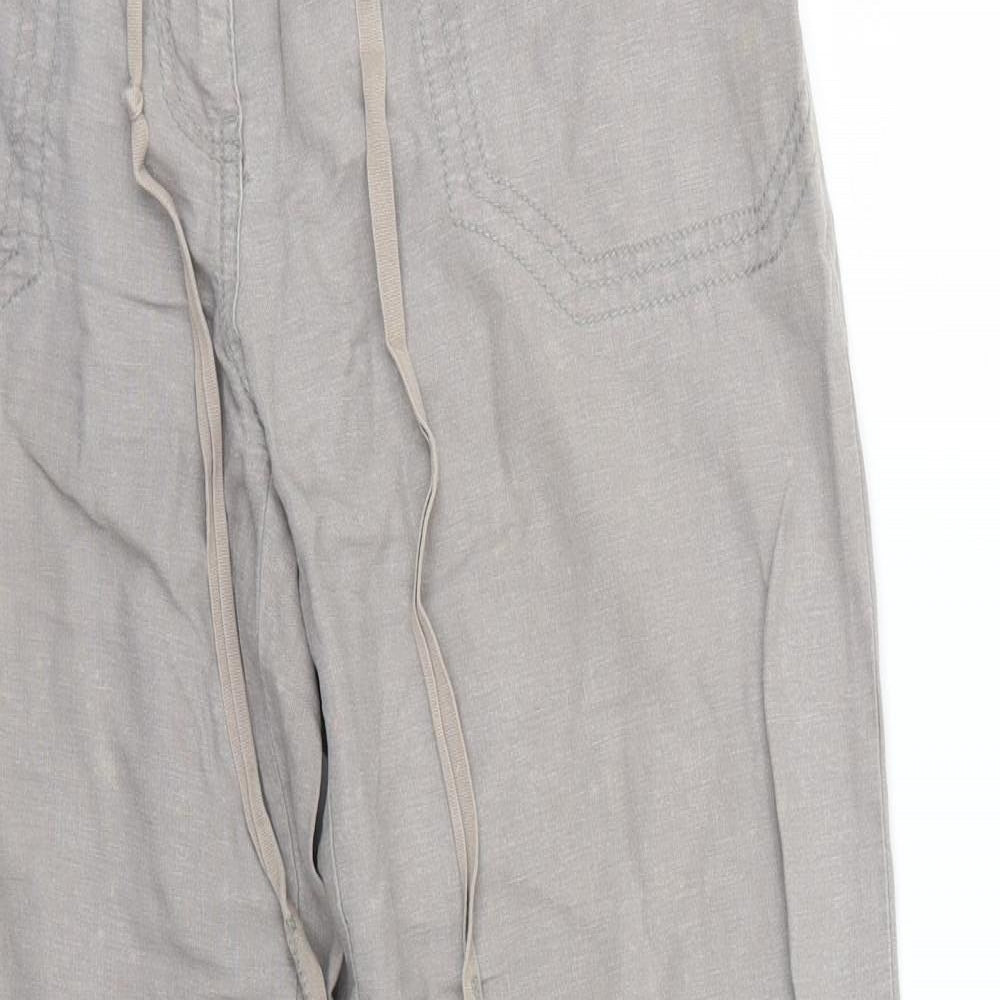 NEXT Womens Beige   Trousers  Size 10 L28 in