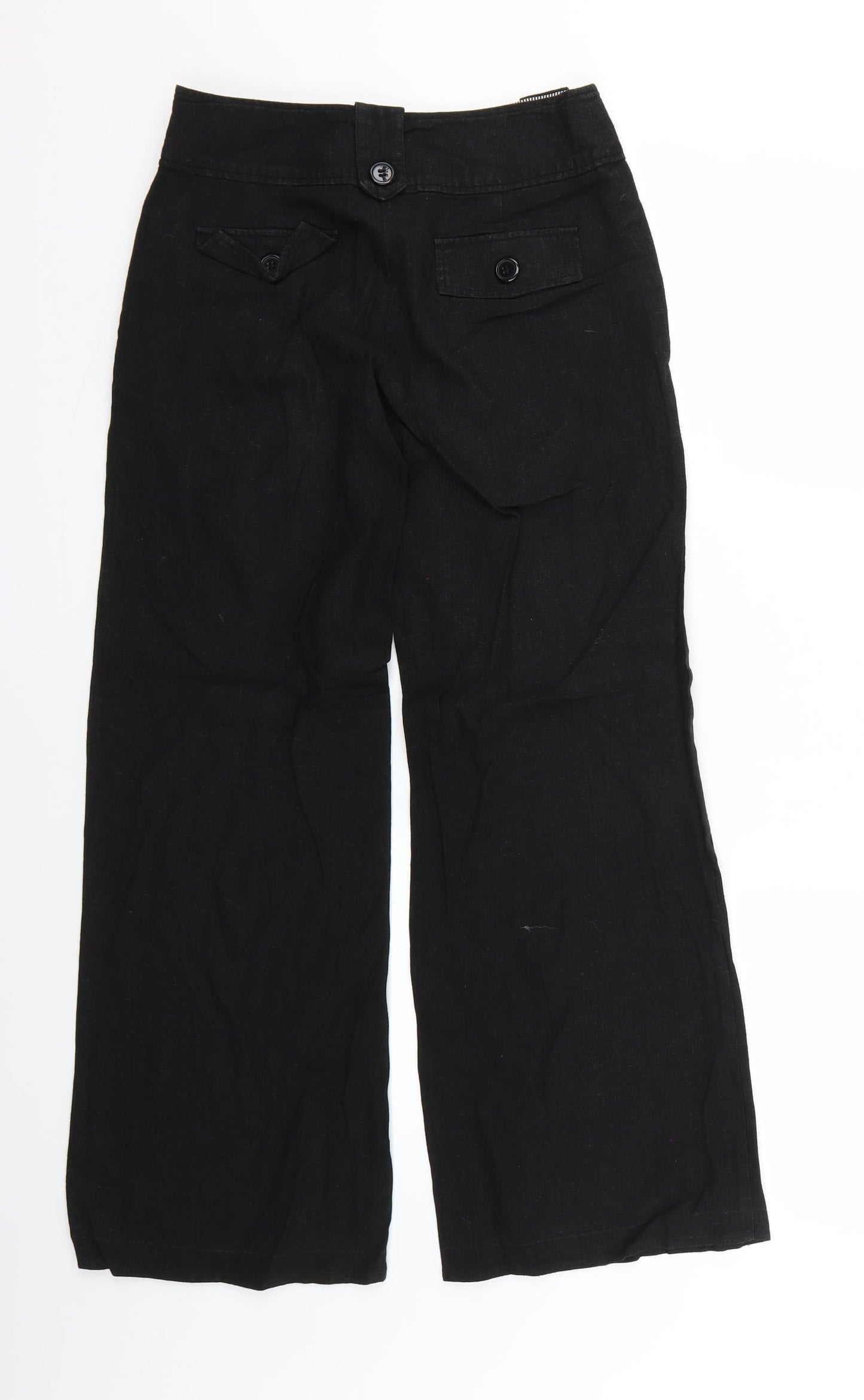 New Look Womens Black   Trousers  Size 6 L26 in