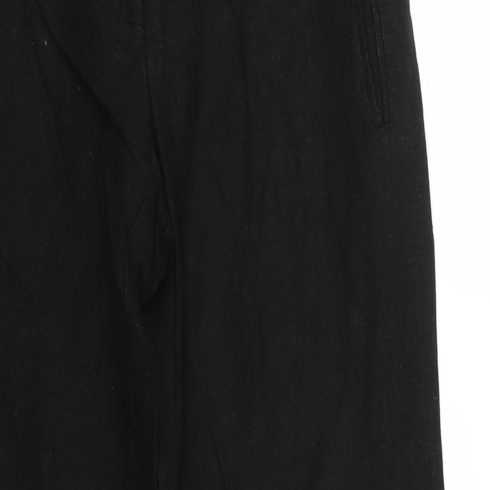 New Look Womens Black   Trousers  Size 6 L26 in