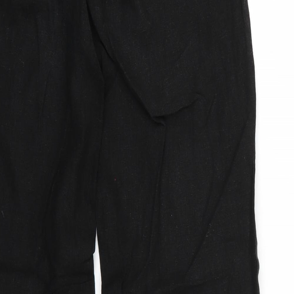 New Look Womens Black   Trousers  Size 6 L26 in