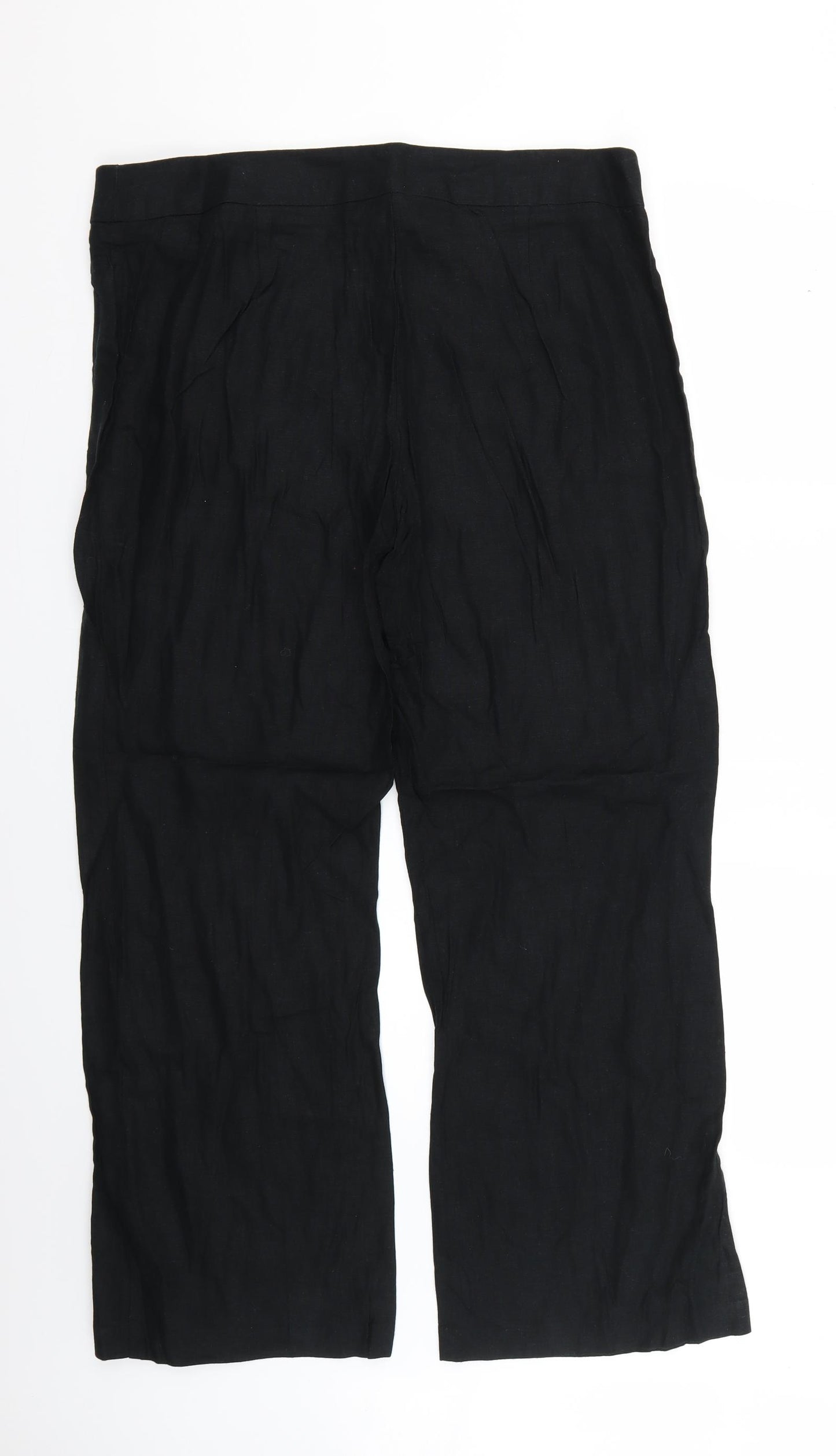 marks Womens Black   Trousers  Size 16 L29 in