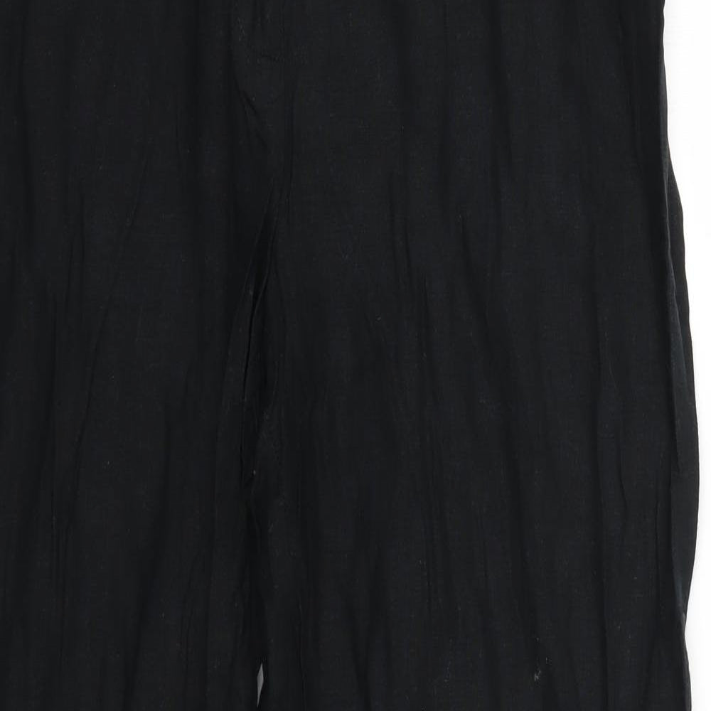 marks Womens Black   Trousers  Size 16 L29 in