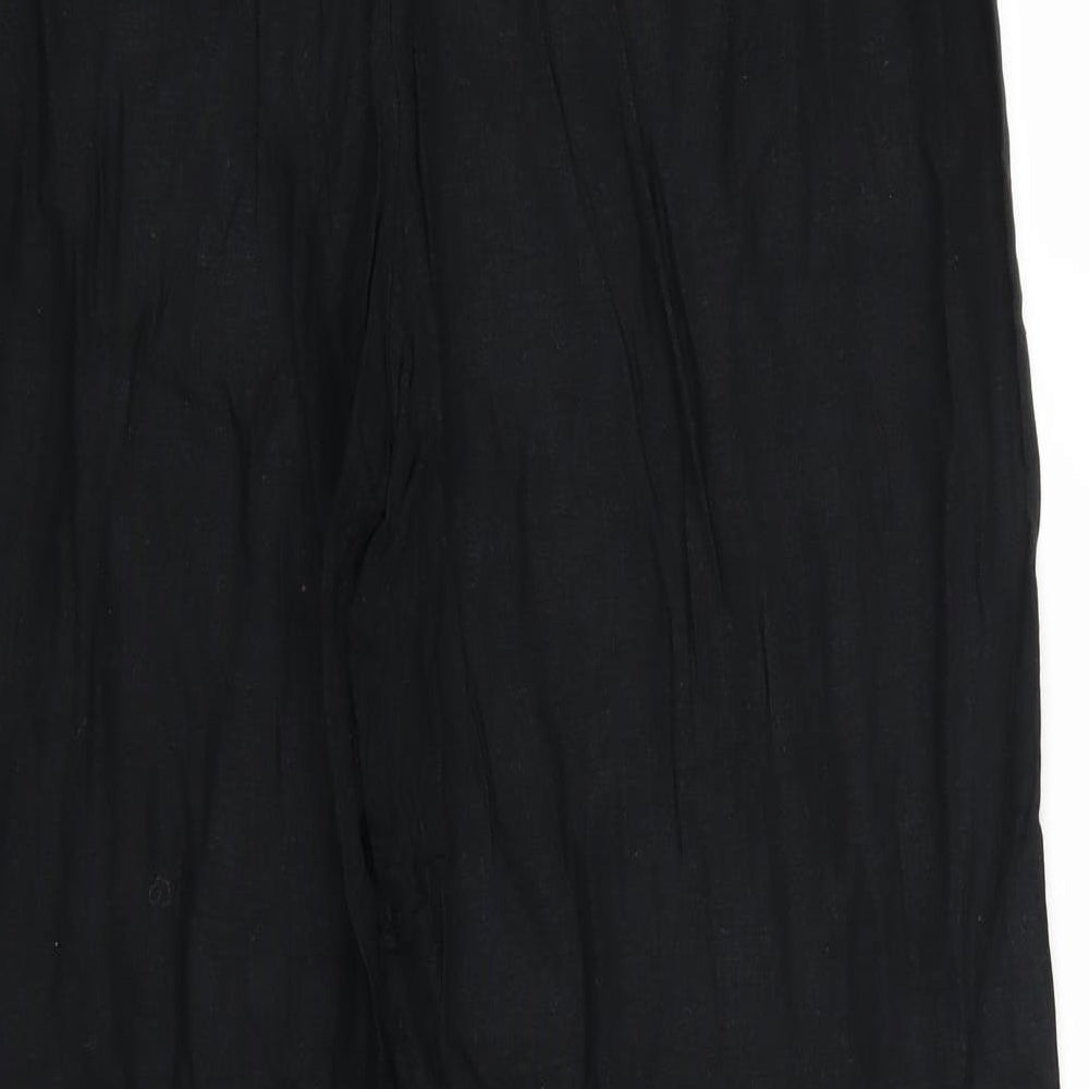 marks Womens Black   Trousers  Size 16 L29 in