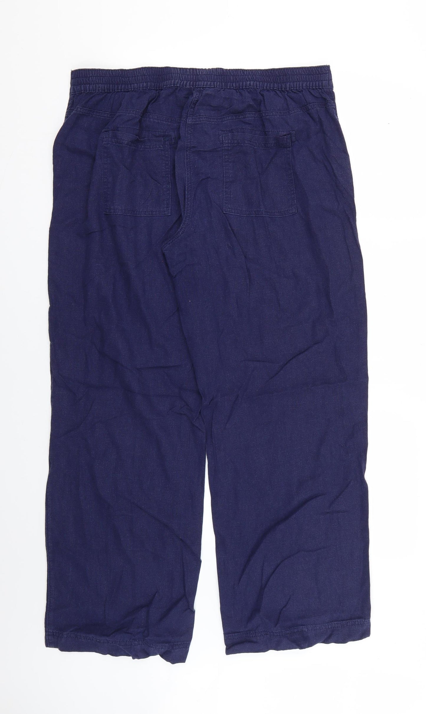 George Womens Purple   Trousers  Size 14 L27 in