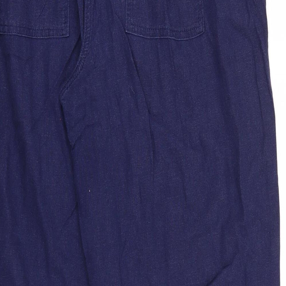 George Womens Purple   Trousers  Size 14 L27 in