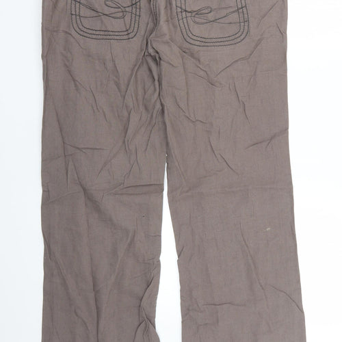 play Womens Brown   Trousers  Size 42 L30 in