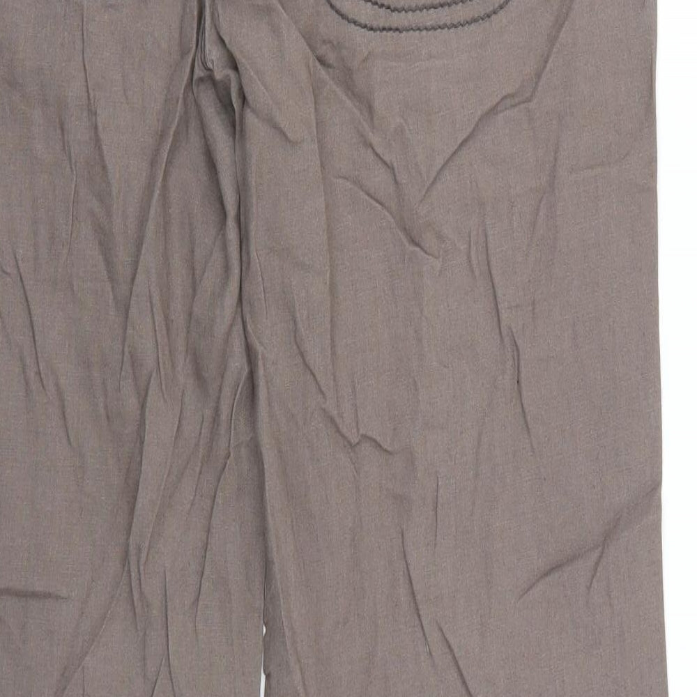 play Womens Brown   Trousers  Size 42 L30 in