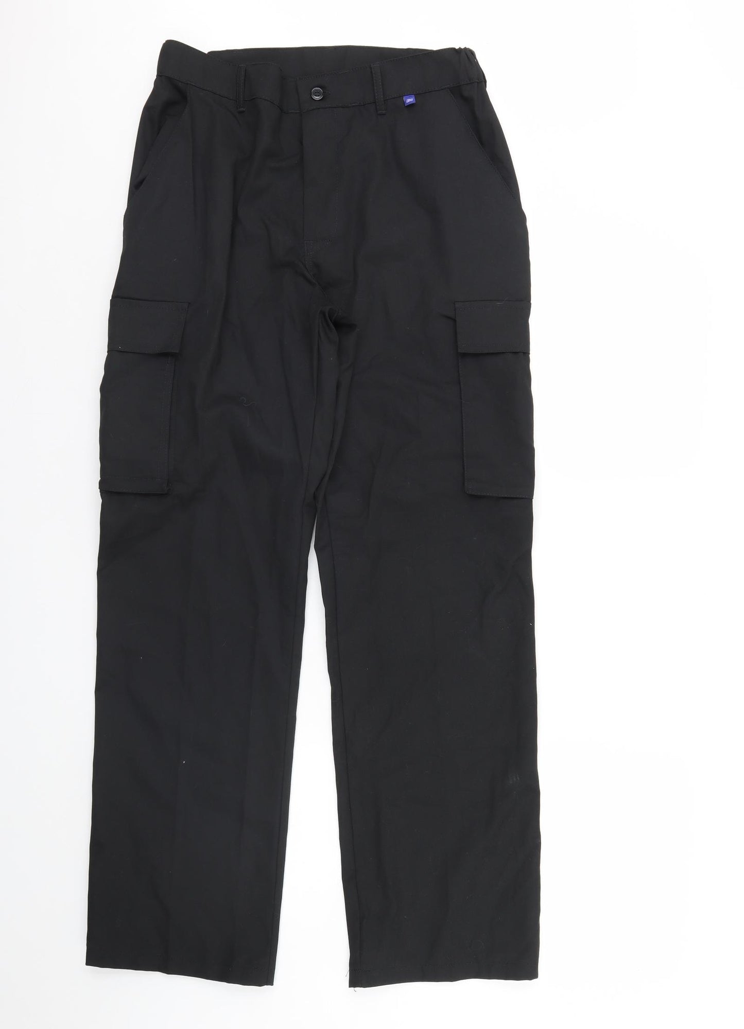 Alsico Mens Black   Trousers  Size 32 L32 in