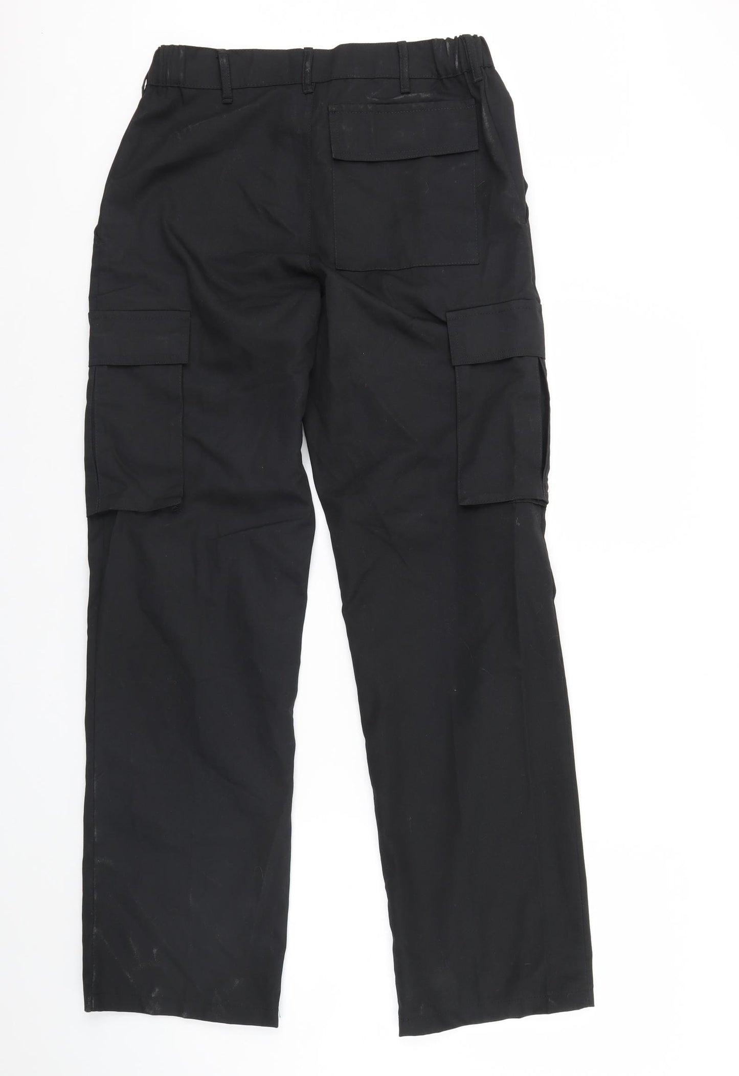 Alsico Mens Black   Trousers  Size 32 L32 in
