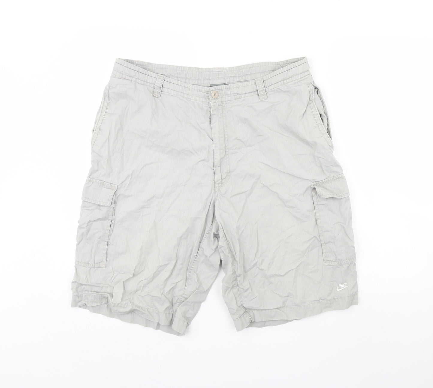 Nike Mens Grey   Sweat Shorts Size L