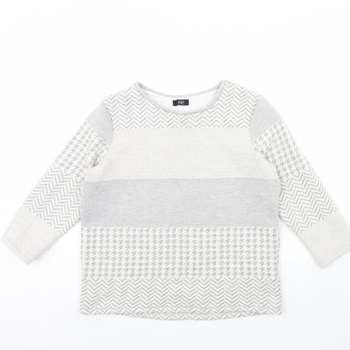 F&F Womens Grey   Pullover Jumper Size 10