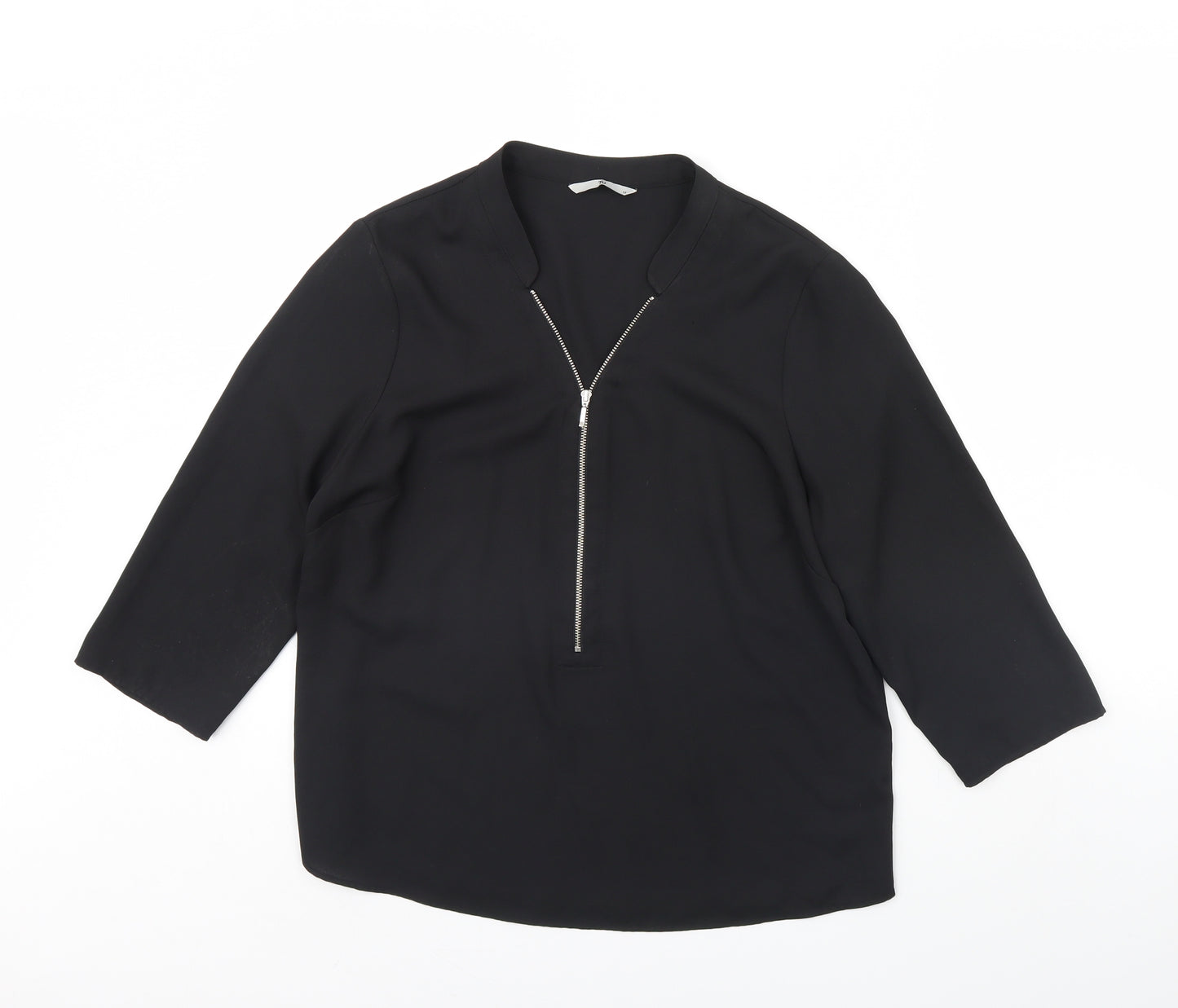 TU Womens Black   Basic Blouse Size 14