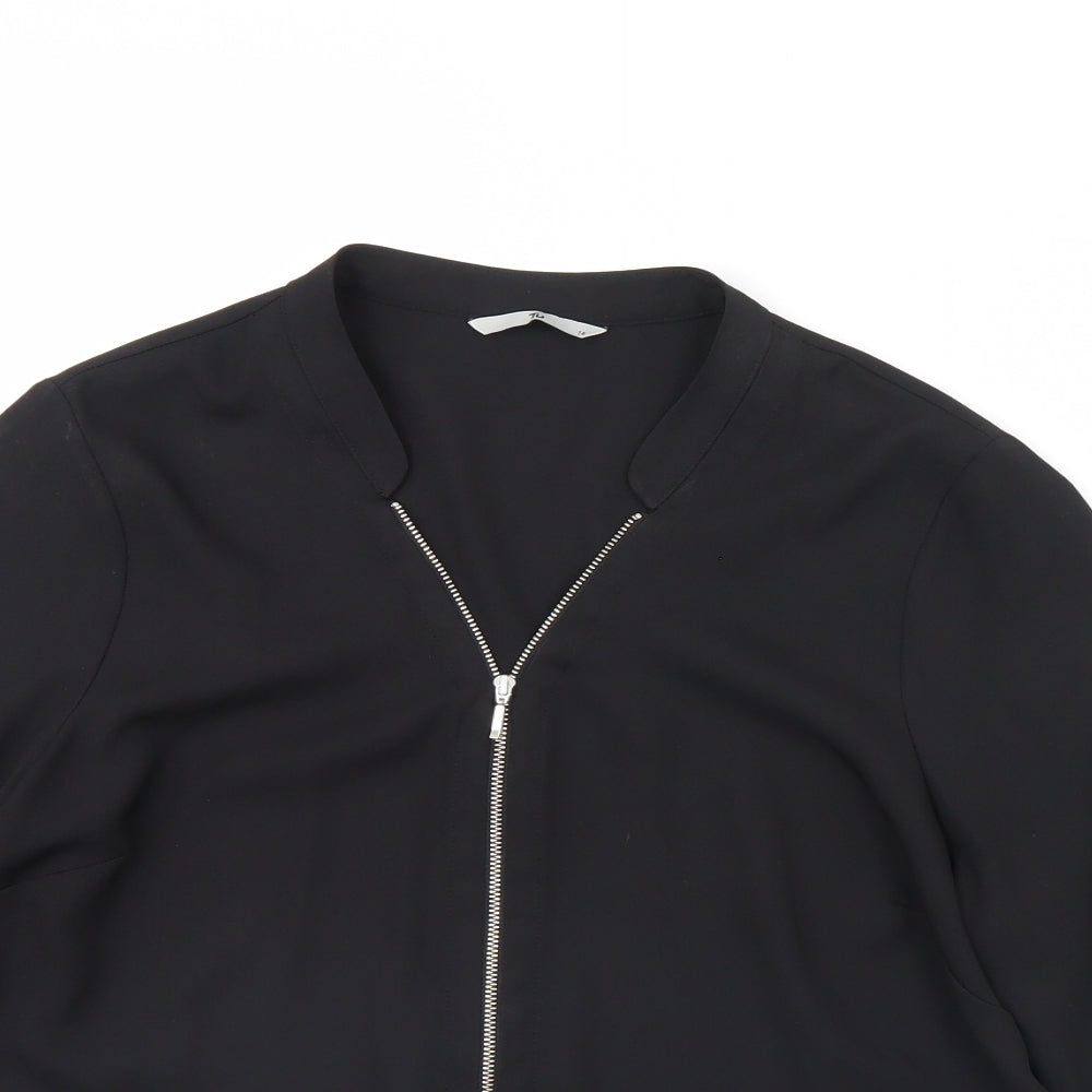 TU Womens Black   Basic Blouse Size 14