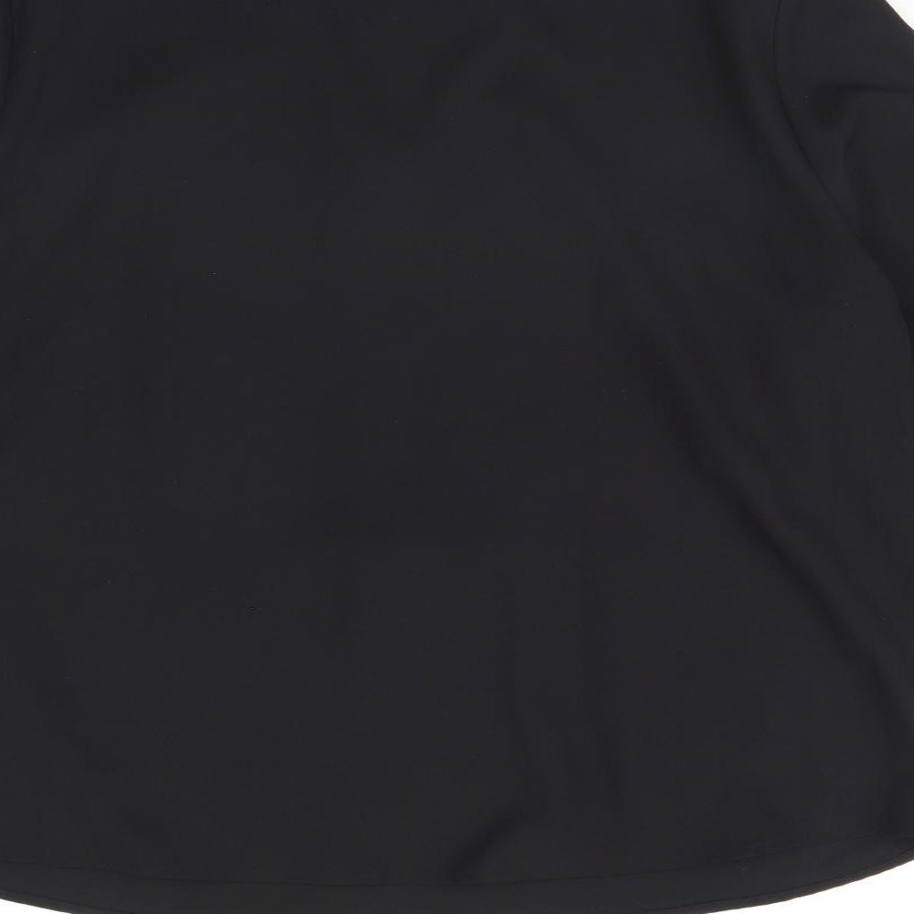 TU Womens Black   Basic Blouse Size 14