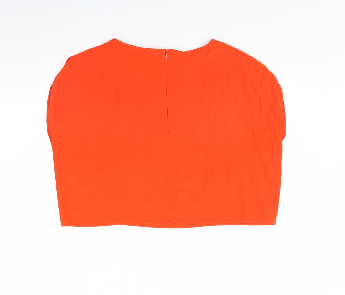 MNG Womens Orange   Cropped Blouse Size XS