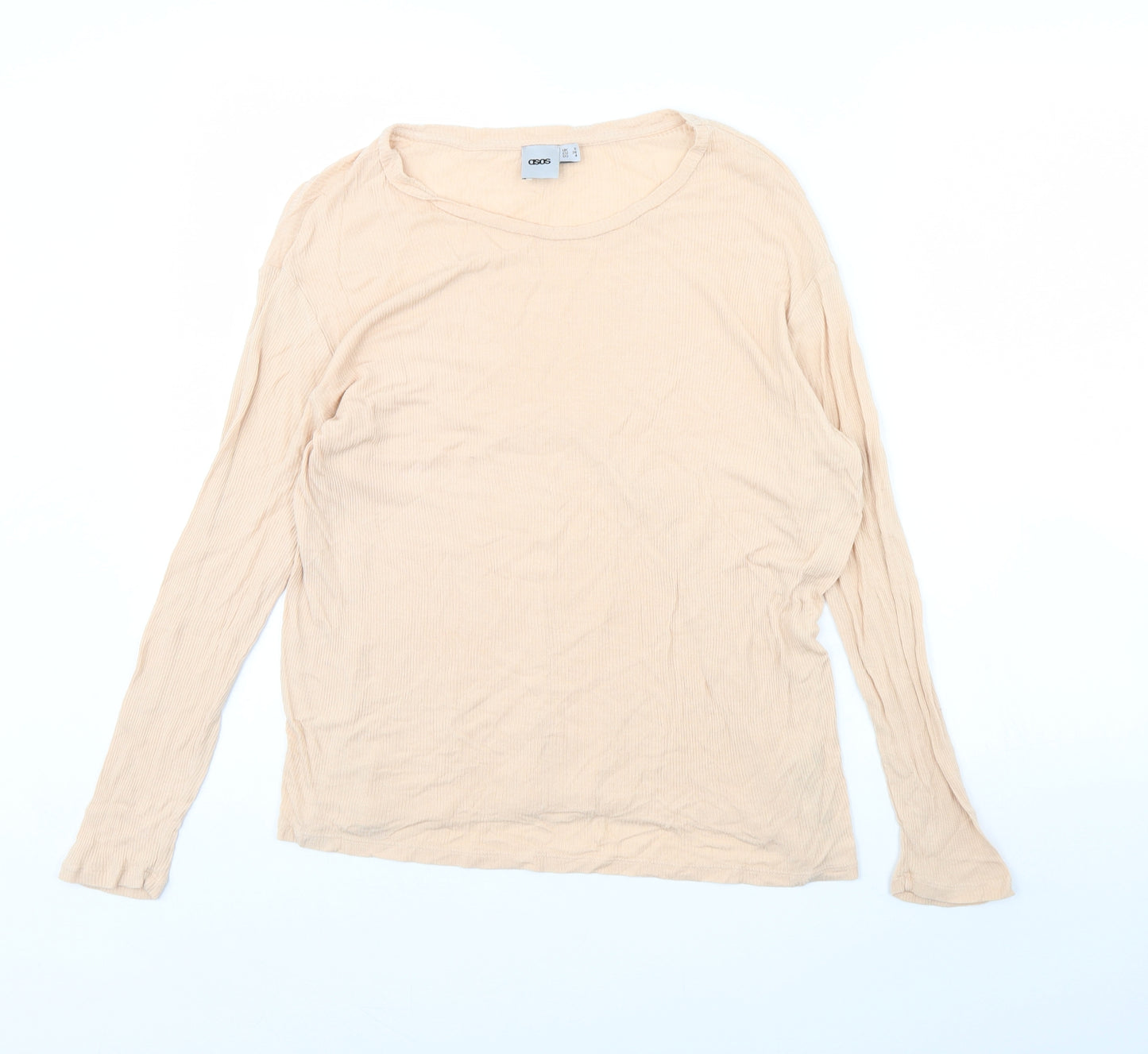 ASOS Womens Pink   Basic Blouse Size 8