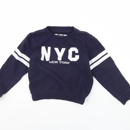 yd Girls Blue   Pullover Jumper Size 8 Years