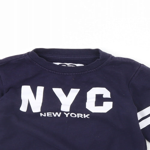 yd Girls Blue   Pullover Jumper Size 8 Years