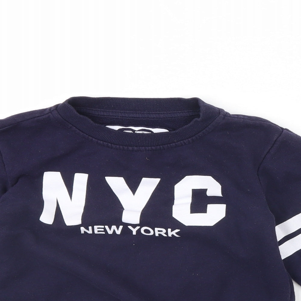 yd Girls Blue   Pullover Jumper Size 8 Years