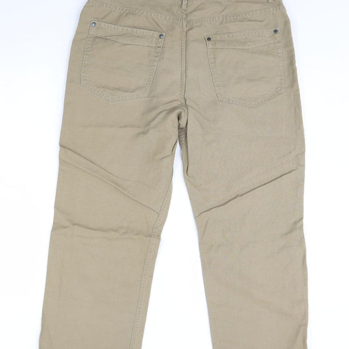M&S Mens Beige   Trousers  Size 34 L29 in