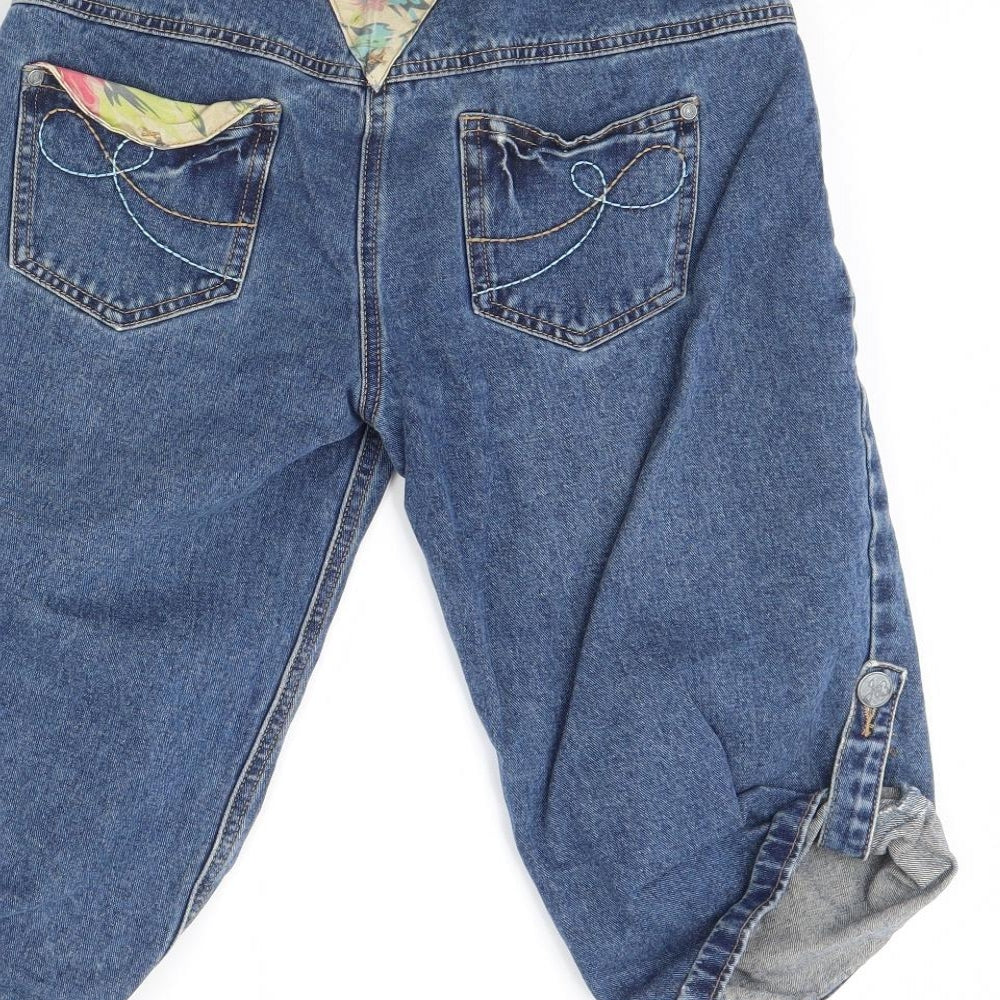 Joe Browns Womens Blue  Denim Boyfriend Shorts Size 10