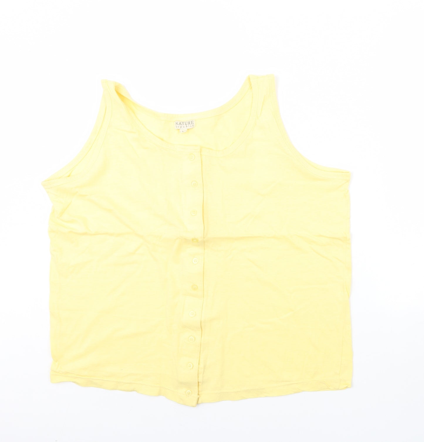 Nature Republic Womens Yellow   Basic Tank Size L