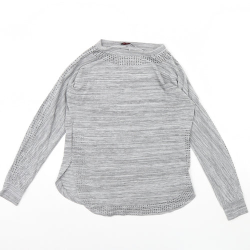 Portobello Womens Grey   Pullover Jumper Size S