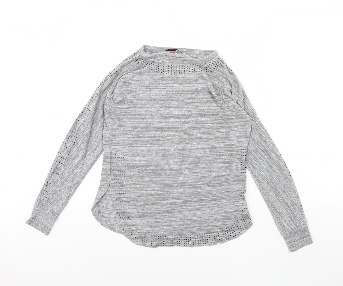 Portobello Womens Grey   Pullover Jumper Size S
